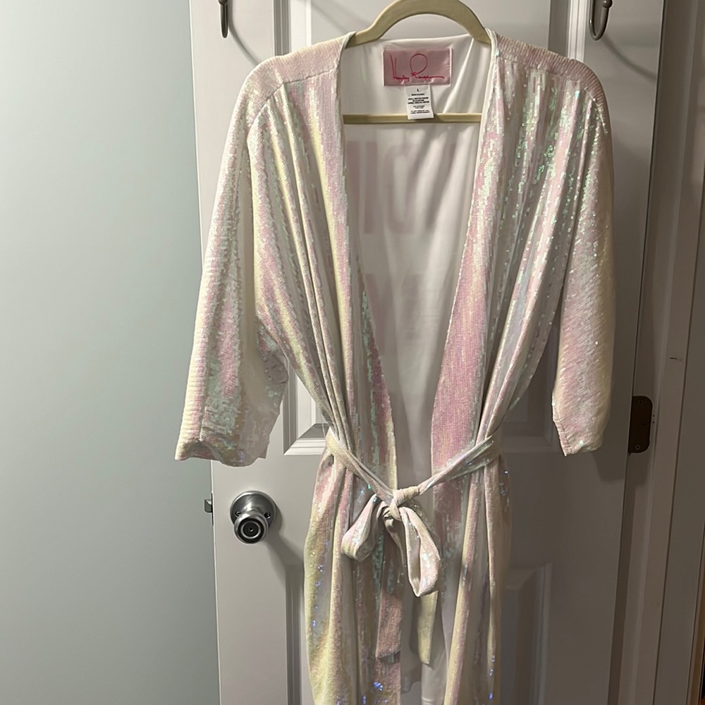 Hayley Paige Athleisure Robe - Wedding Day Vibes - Large